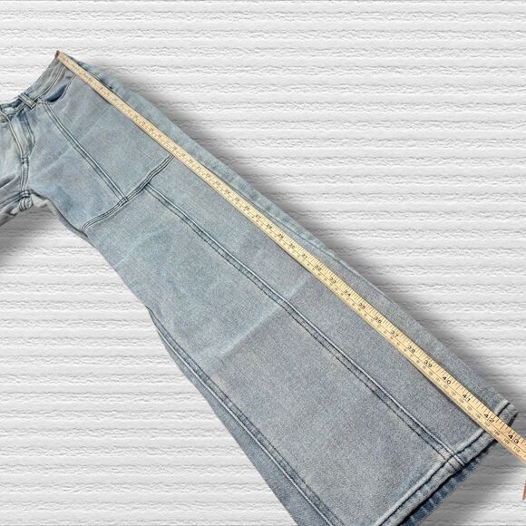 PacSun 90s Boyfriend Jeans XS Women’s Light Wash High Rise Straight Leg - Picture 4 of 10